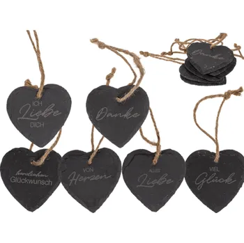 Party dekorace Lampionky.cz Love party - Dárkové srdíčko 7 x 7 cm - 1 ks