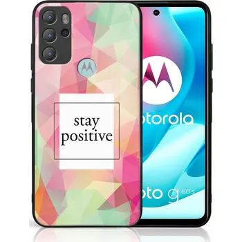 Selfie tyč VSECHNONAMOBIL 41765 MY ART Silikonový obal Motorola Moto G60s POSITIVE (053)