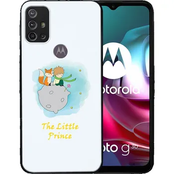 Selfie tyč VSECHNONAMOBIL 41529 MY ART Silikonový obal Motorola Moto G10/G20/G30 LITTLE PRINCE (028)