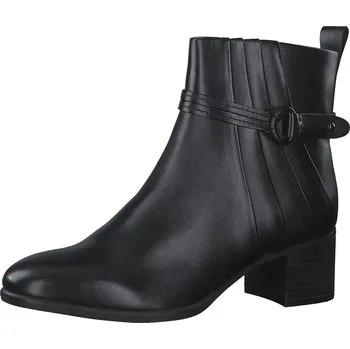 Dámská zimní obuv DÁMSKÉ KOTNÍKOVÉ BOTY MARCO TOZZI 2-25303-29 002 ČERNÁ Barva: Černá, Velikost: 36