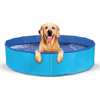bazén pro psa Record Bazén pro psa skládací 120 x 30 cm modrý