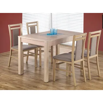 Wade 1 + 4 rozkládací jídelní set dub sonoma/Inari 23 Jídelní set Wade 1 + 4 rozkládací jídelní set dub sonoma/Inari 23