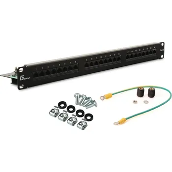 Patch panel PATCH PANEL UTP CAT.6 24 PORTŮ PGF-6UTP24-B5 GETFORT