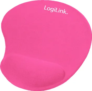Podložka pod myš LogiLink Mouse Pad Silcon Wrist ID0027P růžová