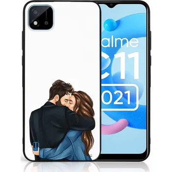 Pouzdro na tablet VSECHNONAMOBIL 44823 MY ART Silikonový obal Realme C11 2021 COUPLE (117)