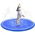 bazén pro psa Flamingo Fresk stříkající podložka 100 cm modrá
