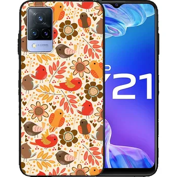 Pouzdro na tablet VSECHNONAMOBIL 41783 MY ART Silikonový obal Vivo Y21 / Y21s / Y33s BIRD S (004)