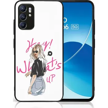 Pouzdro na tablet VSECHNONAMOBIL 44970 MY ART Silikonový obal Oppo Reno6 5G WHATSUP (132)