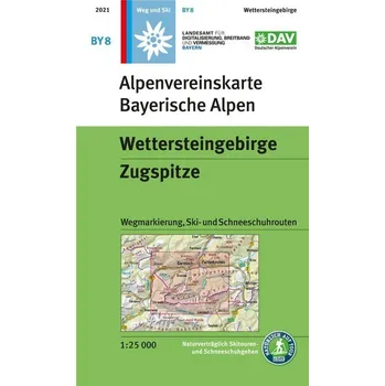 Wettersteingebirge, Zugspitze 1:25 000 - Deutscher Alpenverein