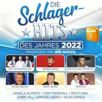Zahraniční hudba 2CD Various: Die Schlager-hits Des Jahres 2022 Präsentiert Von Jens Seidler 2022