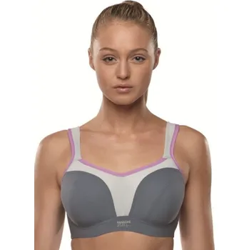 Dámská erotická podprsenka Sportovní podprsenka Panache 5021 32 DD Šedáp