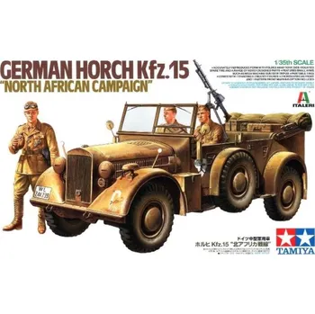 Plastikový model Tamiya 1/35 German Horch Kfz.15 "North African Campaign"