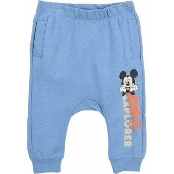 Světle modré tepláčky Mickey Mouse Velikost: 74