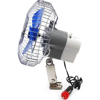 Vzduchotechnika Ventilátor 12V kovový pr.17cm s montáží na šroub, 52868
