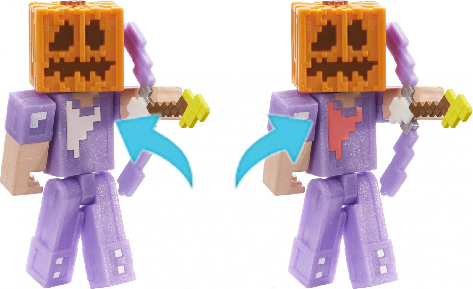 foto Figurka Mattel Minecraft Ultimátní Drak Ender a Steve