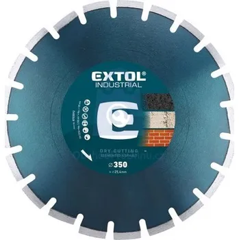 Řezný kotouč Kotouč diamantový řezný na asfalt 400 x 25,4 mm EXTOL Insdustrial