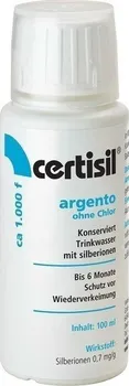 Přípravek na úpravu a dezinfekci vody Certisil Argento CA 1000 F