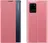 Sleep View Case pro Samsung Galaxy A52s 5G/A52 5G/A52 4G, růžové