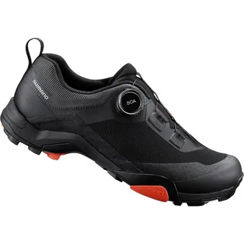 Pánské cyklistické tretry Boty na kolo MTB Shimano MT701 Velikost: EU 41 black/orange