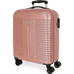 Joummabags Cestovní kufr ABS Roll Road India Nude