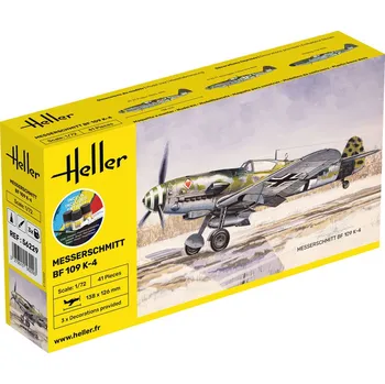 Plastikový model Heller 1/72 Messerschmitt Bf 109 K-4 - Starter Kit