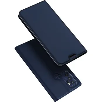 Náhradní kryt pro mobilní telefon DUX 36275 DUX Peněženkový kryt Motorola Moto G60s modrý