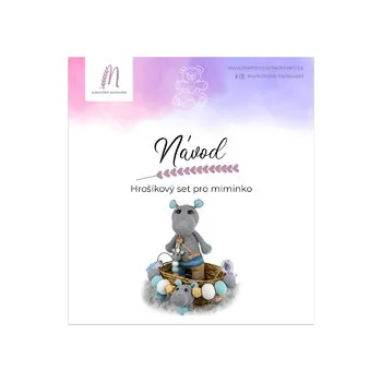 Panenka Návod hrošíkový set pro miminko