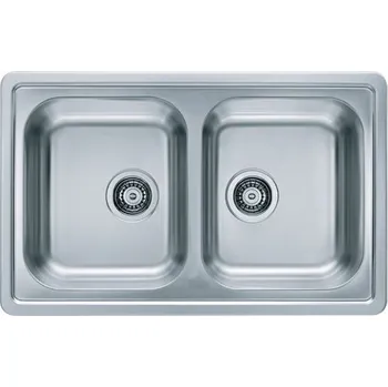 Nerezový dřez Dřez včetně sifonu, ELEGANT 40, SATIN