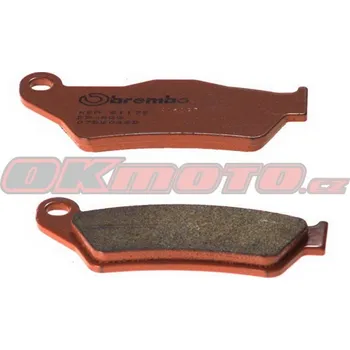 Brzdová destička Brembo (Itálie) Přední brzdové destičky Brembo 07BB04SD - Husqvarna TE, 570ccm - 01>04