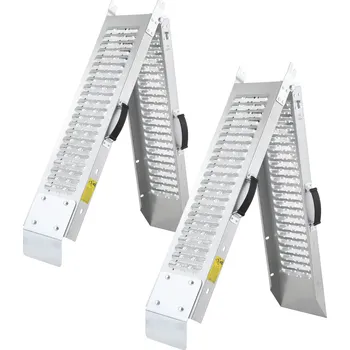 Nakládací rampa pro vozidlo InternetovaZahrada 108532 sada nájezdových ramp sklopná 2 ks