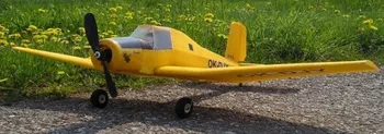 RC model letadla Šplíchal model Z-37 čmelák KIT žlutý