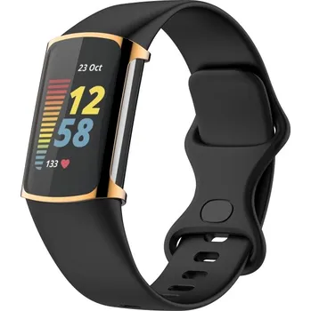 VSECHNONAMOBIL 36001 Ochranný obal Fitbit Charge 5 růžovozlatý