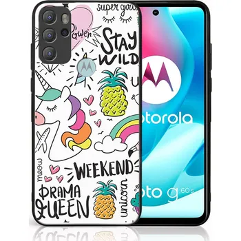 Pouzdro na tablet VSECHNONAMOBIL 41774 MY ART Silikonový obal Motorola Moto G60s UNICORN (063)