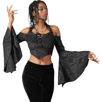 Dámské tričko tričko dámské - Periwinkle Halter - KILLSTAR - KSRA005522 - L