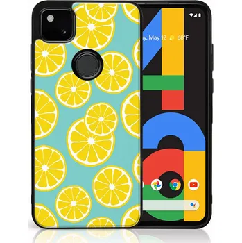 Pouzdro na tablet VSECHNONAMOBIL 43538 MY ART Silikonový obal Google Pixel 4a LEMON (121)