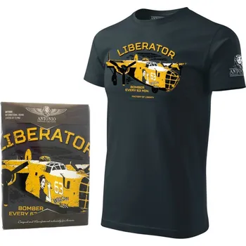 Pánské tričko ANTONIO® Triko LIBERATOR WILLOW RUN ŠEDÉ velikost: XXL