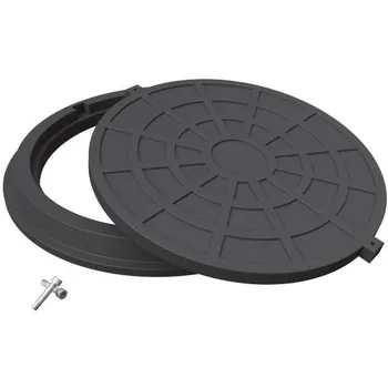 poklop Kolomaki Kompozitní poklop uzamykatelný 775 mm černý