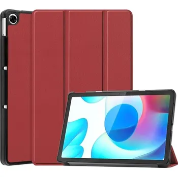 Příslušenství pro tablet VSECHNONAMOBIL 37088 LEATHER Zaklápěcí obal Realme Pad tmavě červený