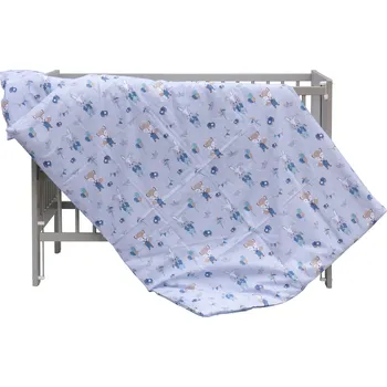 Povlečení Povlečení do postýlky 2dílné - Scarlett Leti - 100 x 135 cm - modrá