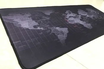 Podložka pod myš KiK KX7669 Mapa světa XL černá