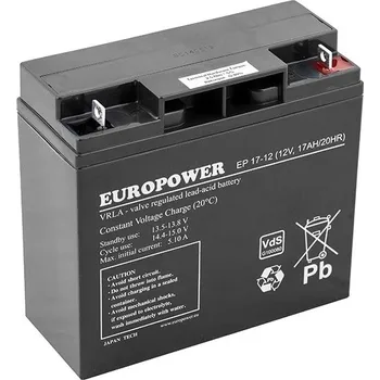 Trakční baterie EUROPOWER EP 12V 17Ah