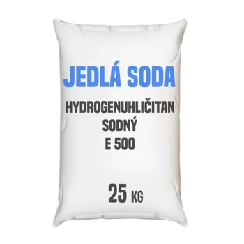 Recenze Jedlá soda E500 bez protispékací látky 25 kg