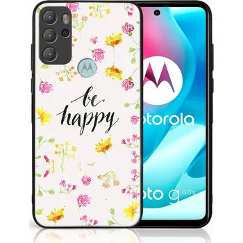 Příslušenství pro tablet VSECHNONAMOBIL 41735 MY ART Silikonový obal Motorola Moto G60s BE HAPPY (019)