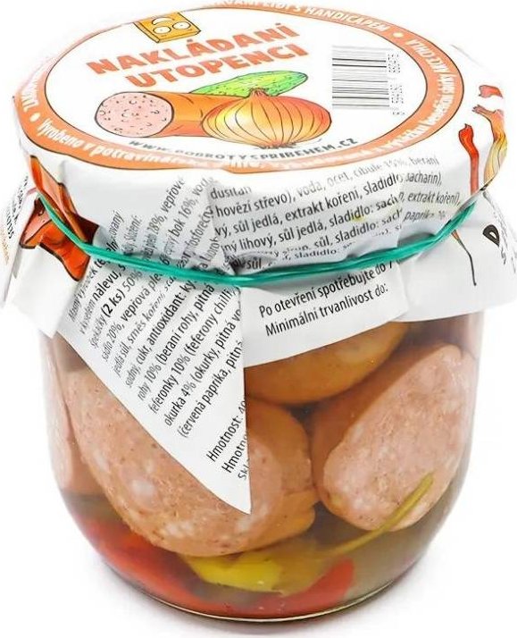 Nakládaní utopenci 395g | DOBROTYSPRIBEHEM.CZ