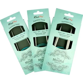 Jehlice Jehlice KnitPro Mindful pevné 100cm 6,5mm