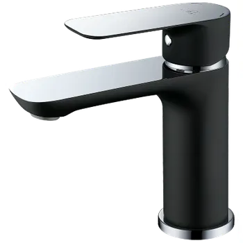 Vodovodní baterie BELAGGIO - Itálie | RIO 4141 černá páková stojánková umyvadlová vodovodní baterie - ČERNÁ RIO4141 ČERNÁ