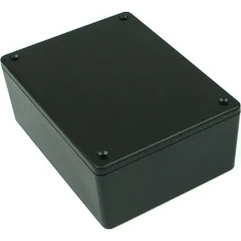 Úložný box Hammond Manufacturing Plastová krabička 1591XXSSBK