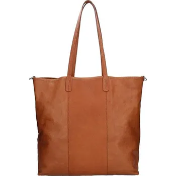 Dámská kožená kabelka Facebag Gwen - hnědá