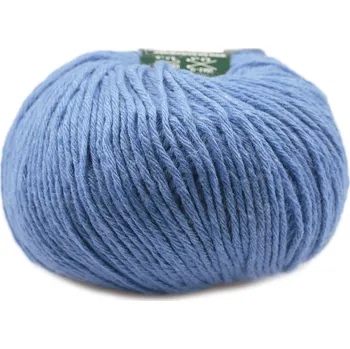 Příze Borgo de Pazzi Amore WS Super soft Cashmere 240 Modrá 37 (Super soft Cashmere 240 Blue 37)