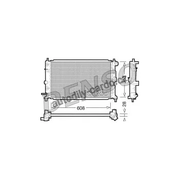 Chladič motoru Chladič motoru DENSO (DE DRM20026)